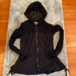 ROYAL BONES TRIPP NYC Lace skull hoodie VTG DAANG GOODMAN